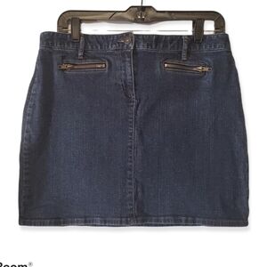 Vintage Loft Denim Mini Skirt